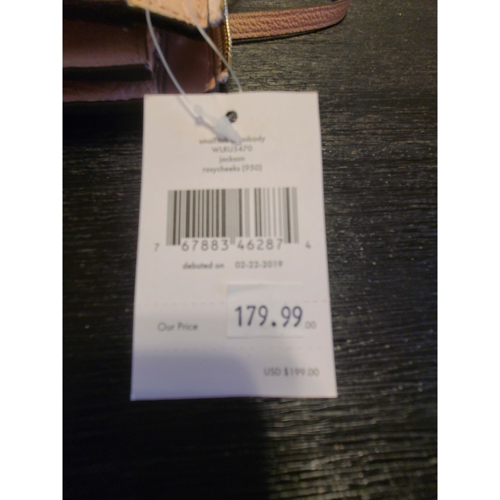 NWT- Kate Spade Jackson Leather Convertible Crossbody Handbag Purse - Picture 5 of 5